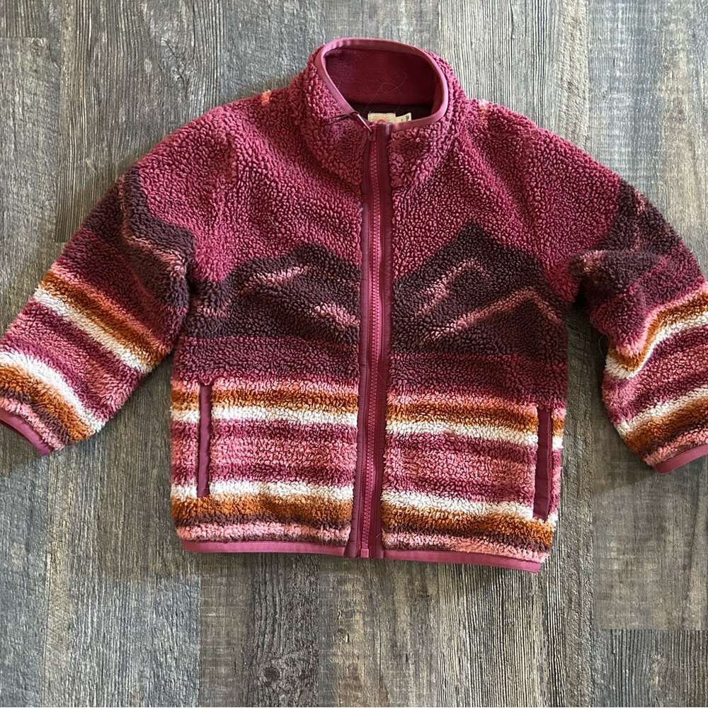 Faherty kids Sherpa fleece